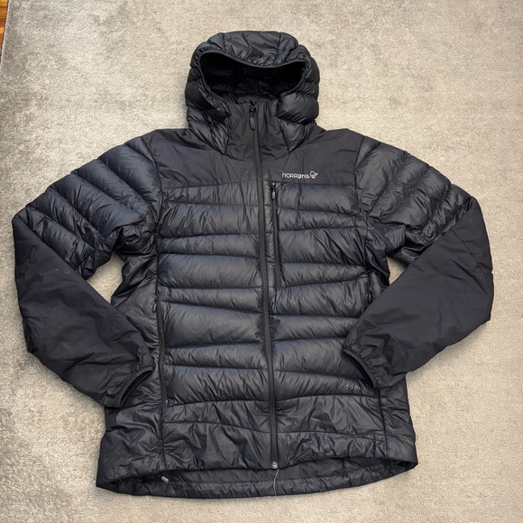 Norrøna Falketind Down750 Hooded Jacket Black Men’s - Picture 3 of 13